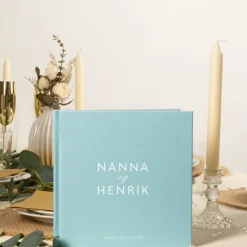 Personliggjort Gjestebok Kunstskinn