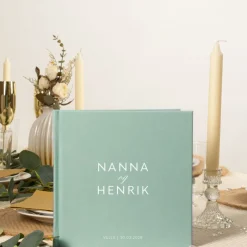 Personliggjort Gjestebok Kunstskinn