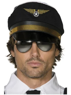 Pilot Hatt Svart