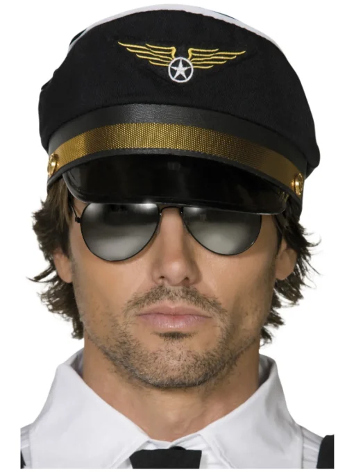 Pilot Hatt Svart