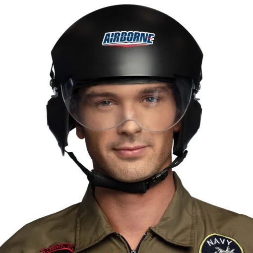 Pilot Hjelm Svart