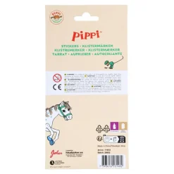Pippi Langstrømpe® Klistremerkeark