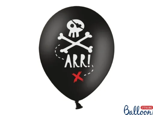 Pirat Ballonger Pastell Svart