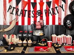 Pirat Ballonger Pastell Svart