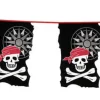 Pirat Dødningehode Flaggbanner