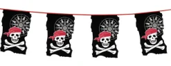 Pirat Dødningehode Flaggbanner