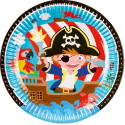 Pirat Middagstallerkener