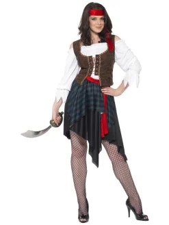 Piratdame Kostyme