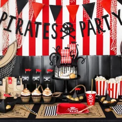 Pirates Party Girlander Svart