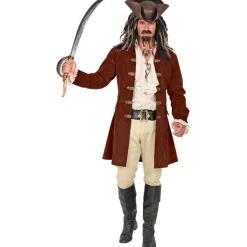 Piratjakke Brun