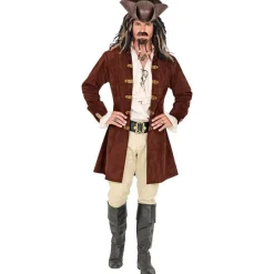 Piratjakke Brun