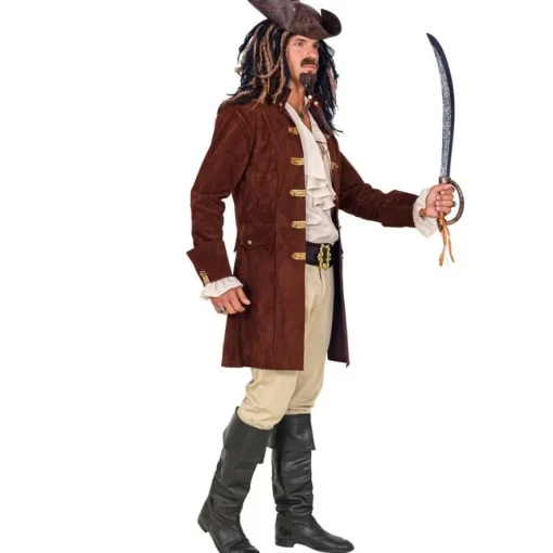 Piratjakke Brun