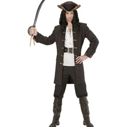 Piratjakke Svart