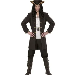 Piratjakke Svart