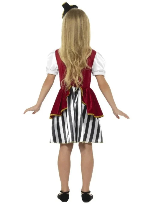 Piratjente Deluxe Barnekostyme