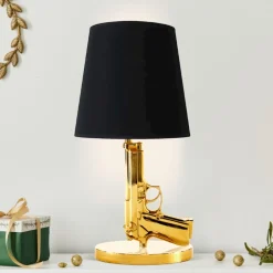 Pistollampe Bordlampe Gull