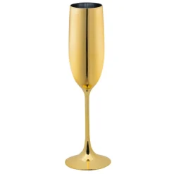Plast Champagneglass Gull