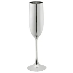 Plast Champagneglass Sølv