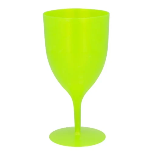 Plast Vinglass Grønn