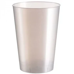Plastglass Perlehvit