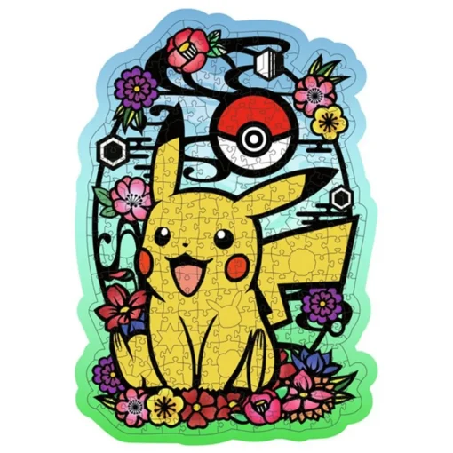 Pokémon® 300 Brikker Pikachu Tre Puslespill