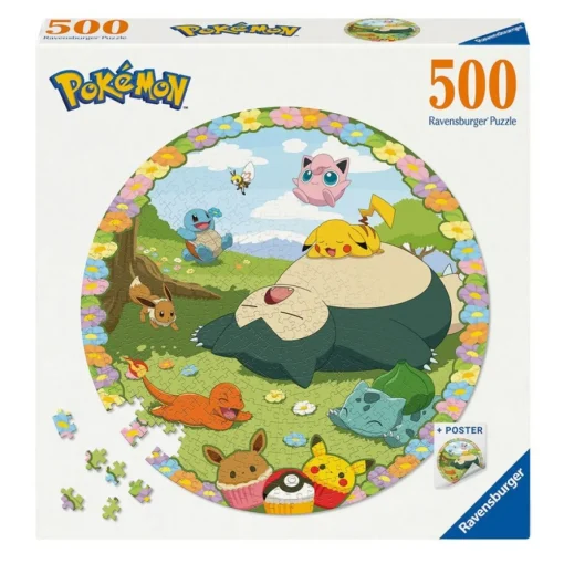 Pokémon® 500 Brikker Rundt Puslespill