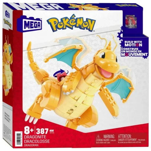 Pokémon® Dragonite Byggesett Oransje