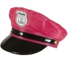 Politi Hatt Neon Rosa