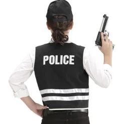 Politivest & Caps Sett Barnekostyme