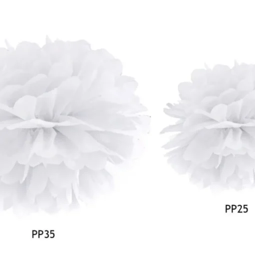 Pom Pom Hvit