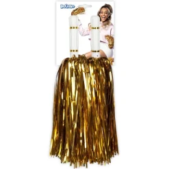 Pom Poms Metallisk Gull