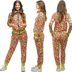 Pop Art Babe UV Treningsdress Kostyme