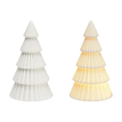 Porselen LED Juletre