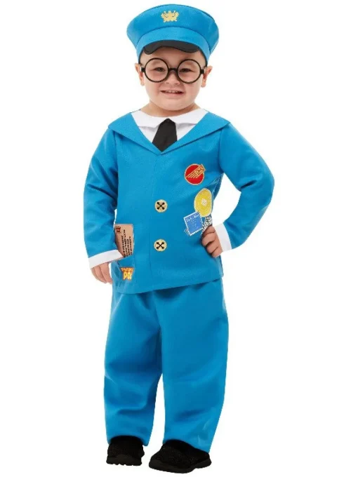 Postmann Pat Barnekostyme