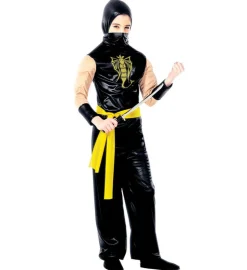 Power Ninja Barnekostyme