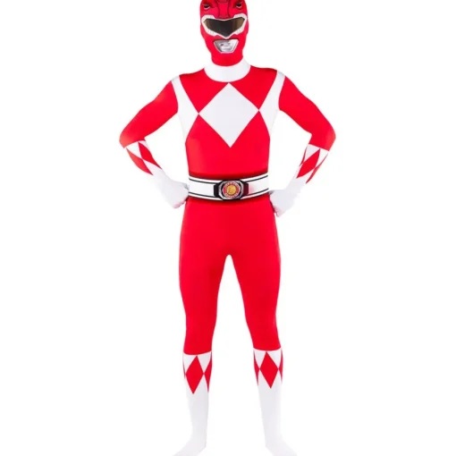 Power Rangers® Kostyme Rød
