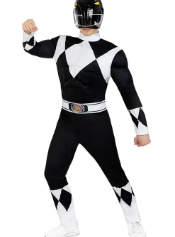 Power Rangers® Kostyme Svart
