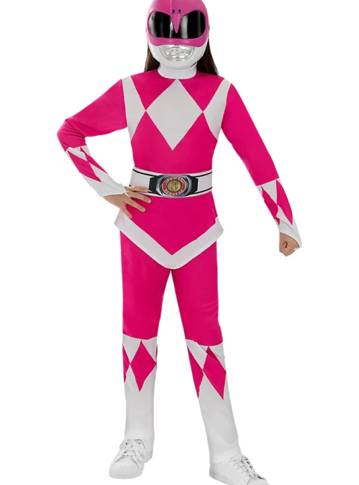 Power Rangers® Rosa Barnehjelm