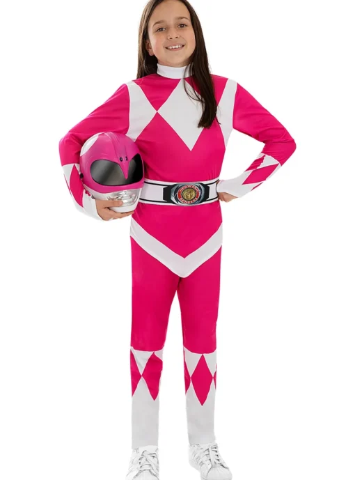 Power Rangers® Rosa Barnehjelm