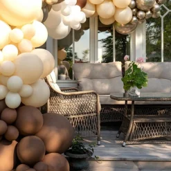 Premium Ballongbue DIY Krembrun