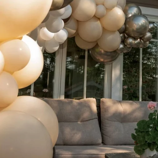 Premium Ballongbue DIY Krembrun