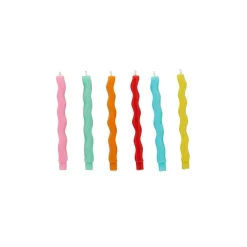 Premium Brights Bølgete Kakelys