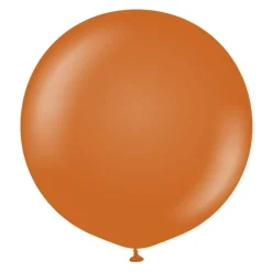 Premium Kjempe Latexballonger Rust Oransje
