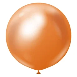 Premium Kjempe Latexballonger Krom Kobber