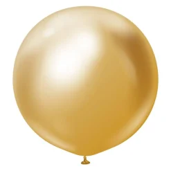 Premium Kjempe Latexballonger Sennepsfarge