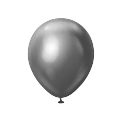 Premium Latexballonger Krom Space Grey