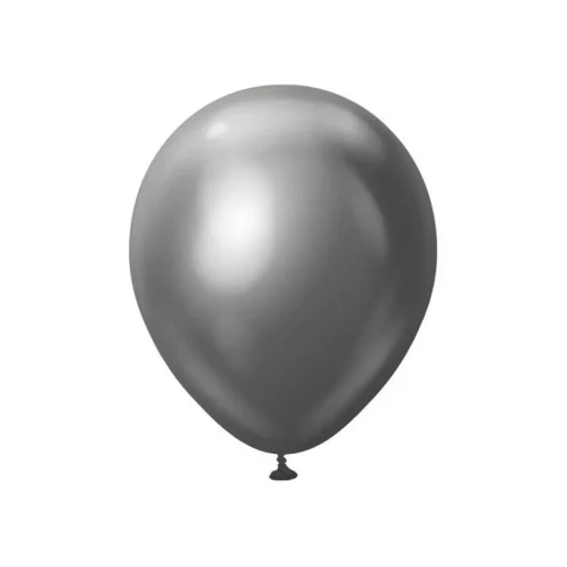 Premium Latexballonger Krom Space Grey