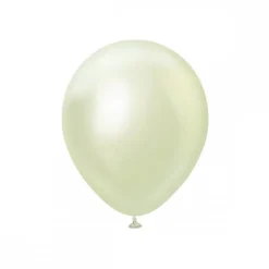 Premium Latexballonger Krom Grønn Gull