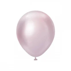 Premium Latexballonger Krom Rosa Gull