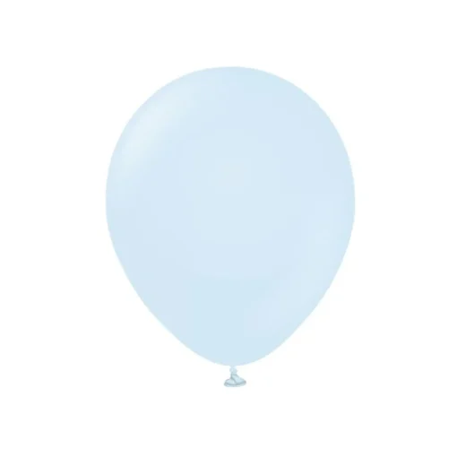 Premium Latexballonger Makron Babyblå